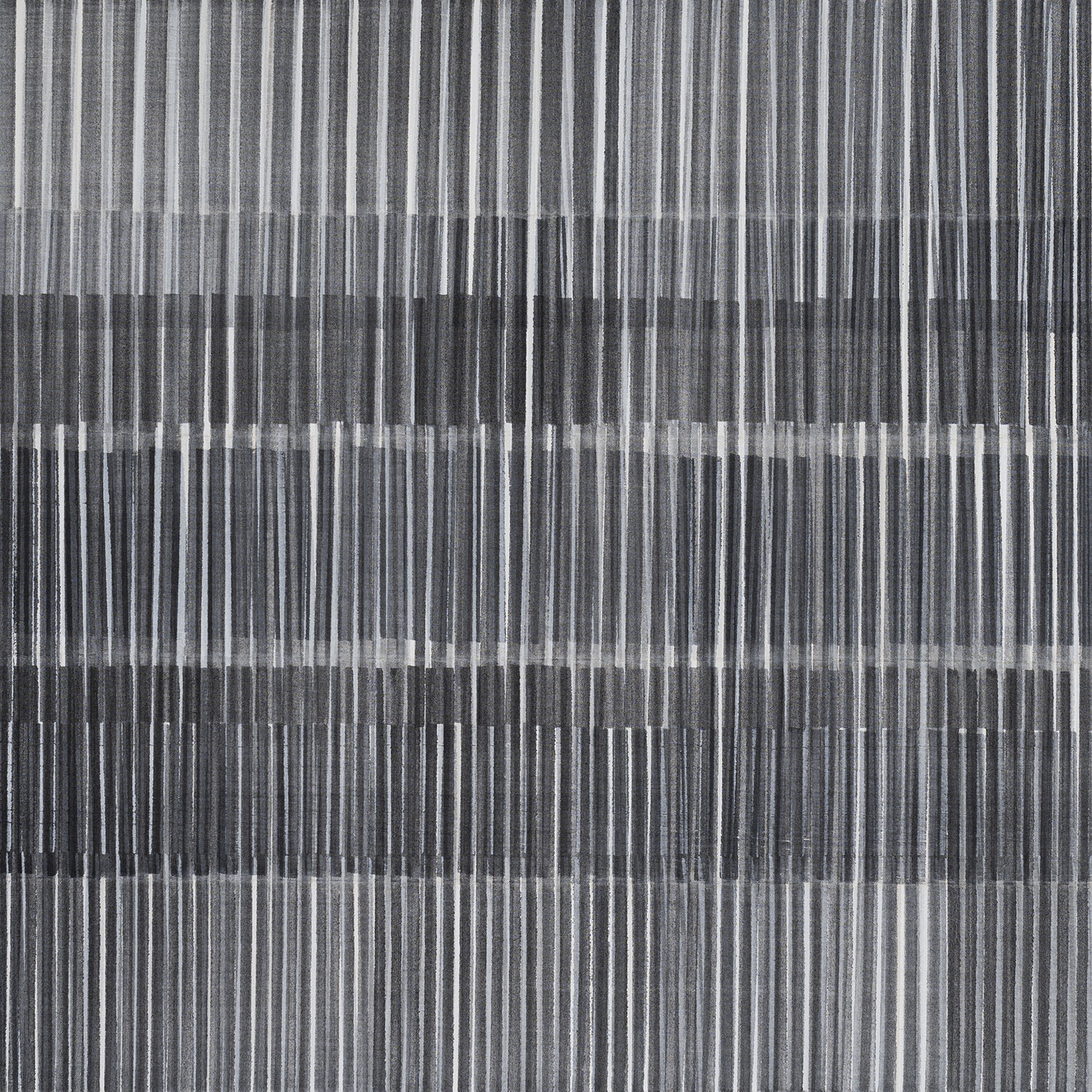 Nikola Dimitrov, Rhythmen, 2024, Pigmente, Bindemittel auf Leinwand, 100 x 100 cm